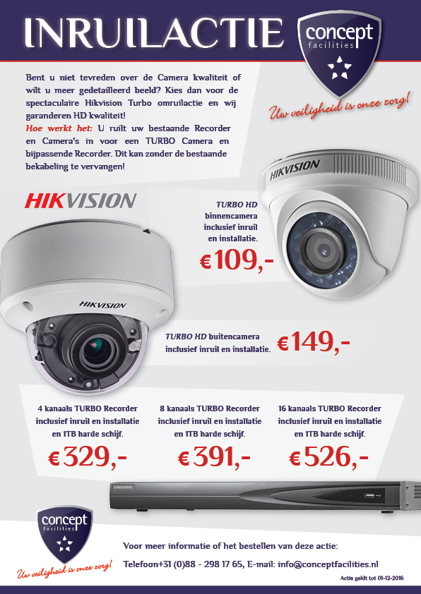Najaarsactie Hikvision 