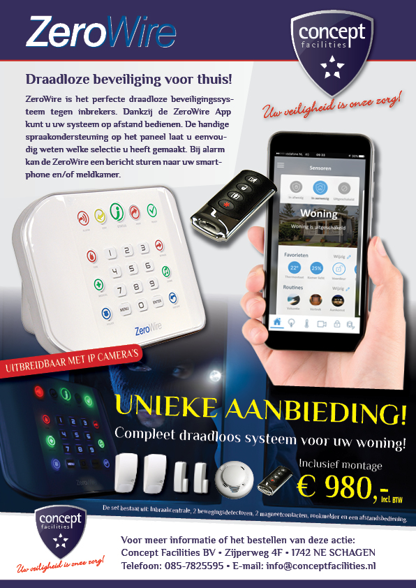 Inbraaksysteem voor een ieder bereikbaar  