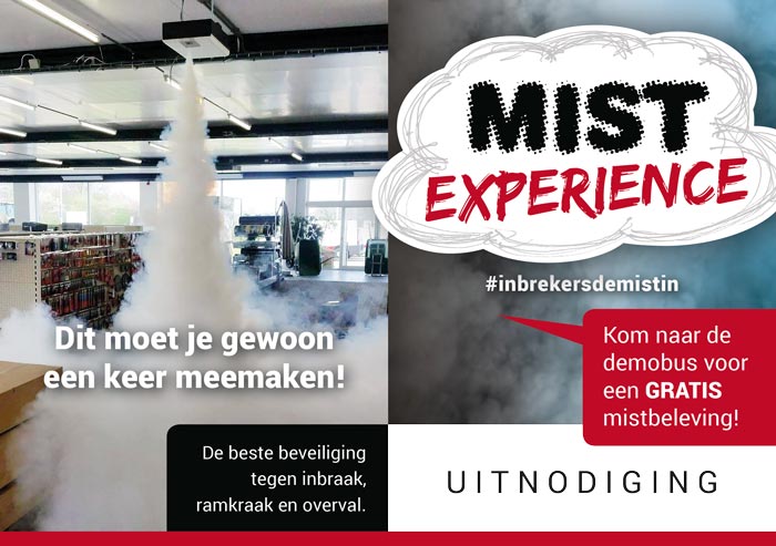 Demonstratie Mistbeleving , het Ultieme wapen tegen Inbraak of Snelkraak 