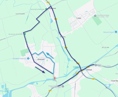 Hogebrug bij Waarland