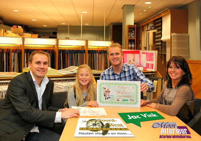 Winnares Kleurwedstrijd Bedrijvenbeurs