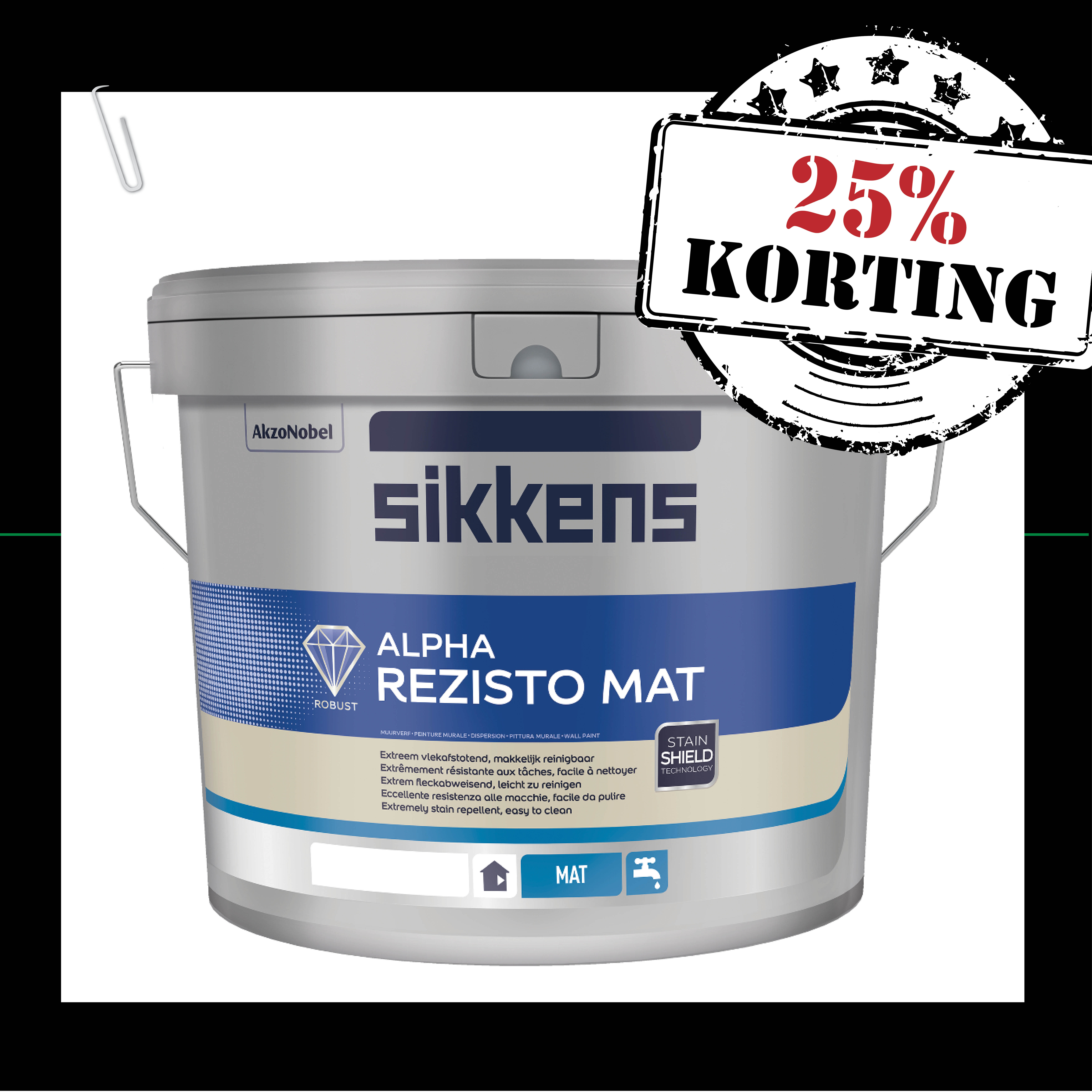 De binnenmuurverven en plafondverven van Sikkens; Nu 25% korting 