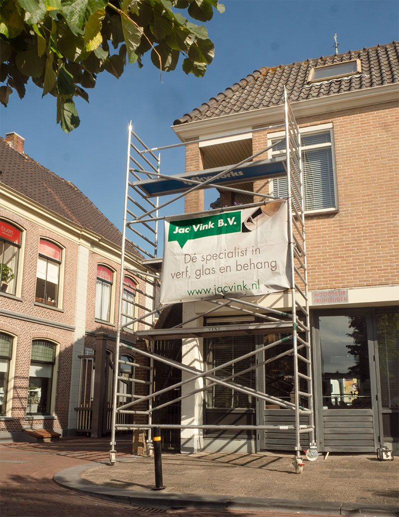 Jac Vink; Projecten voor bedrijf en  particulier 