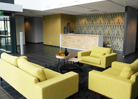 Make-over receptie, kantoorpand Alkmaar