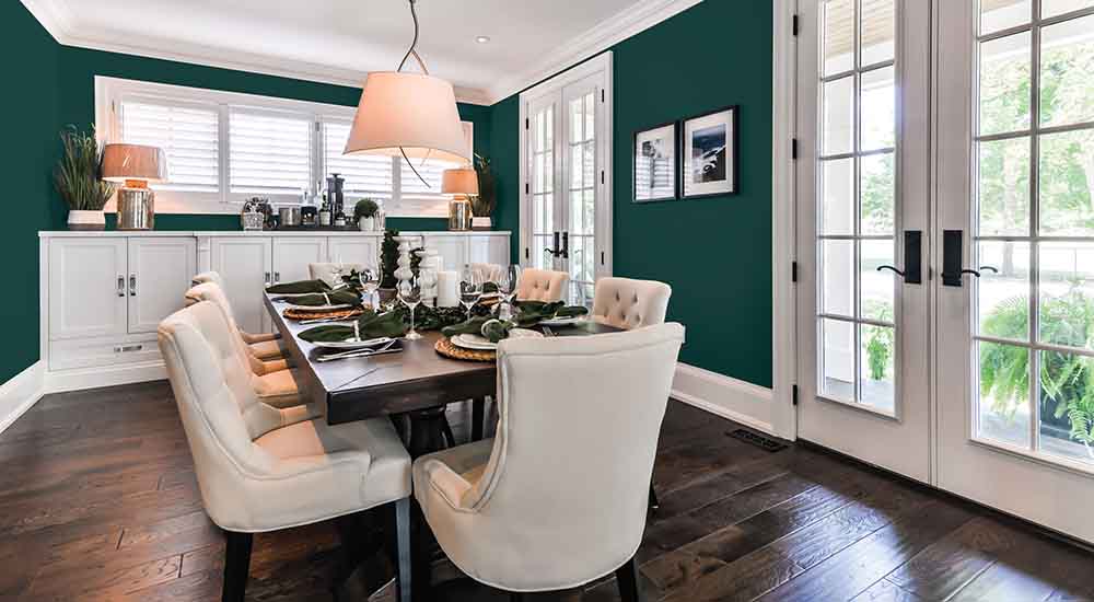 Donkergroen; Sigma trendkleur van 2019