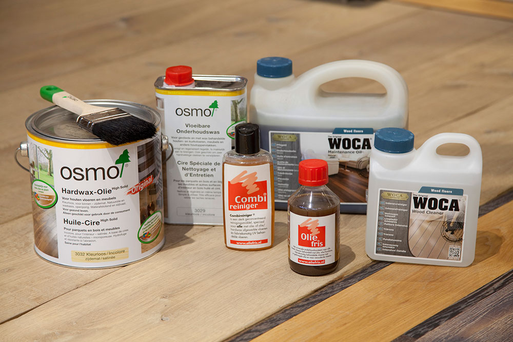  onderhoudsproducten voor uw vloer.