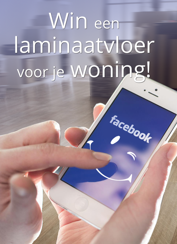 Winnaar like actie laminaatvloer