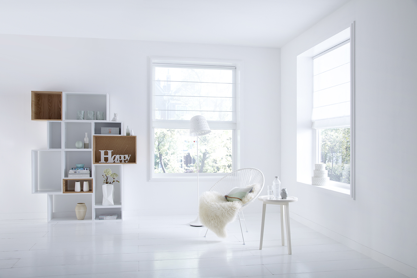 Vouwgordijnen; tot in de perfectie afgewerkt