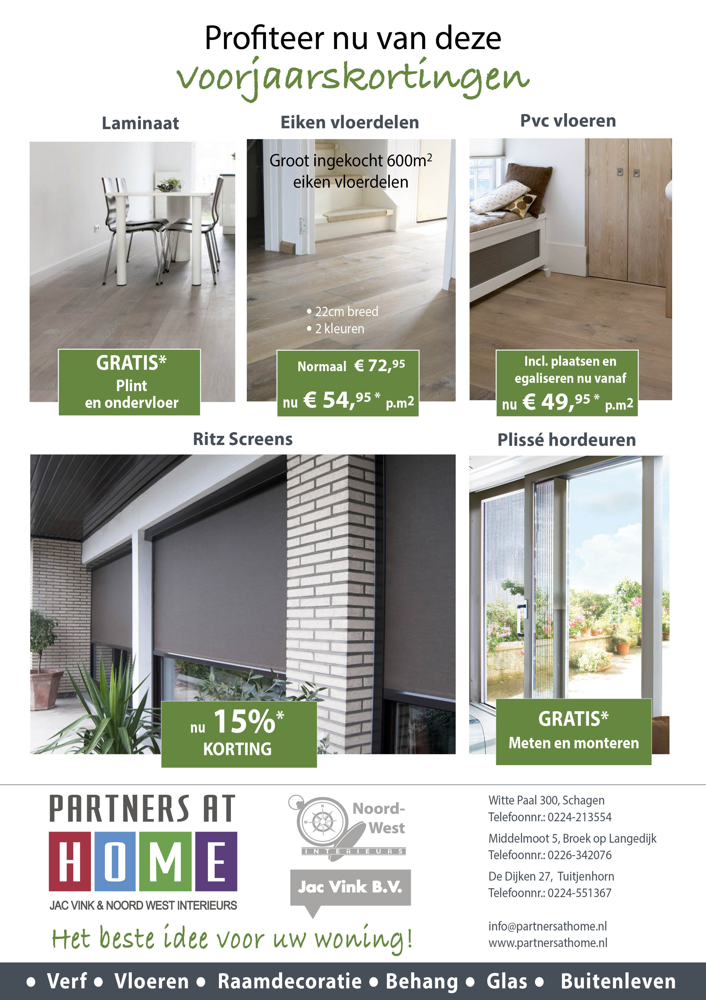 Profiteer nu van deze voorjaarskortingen
