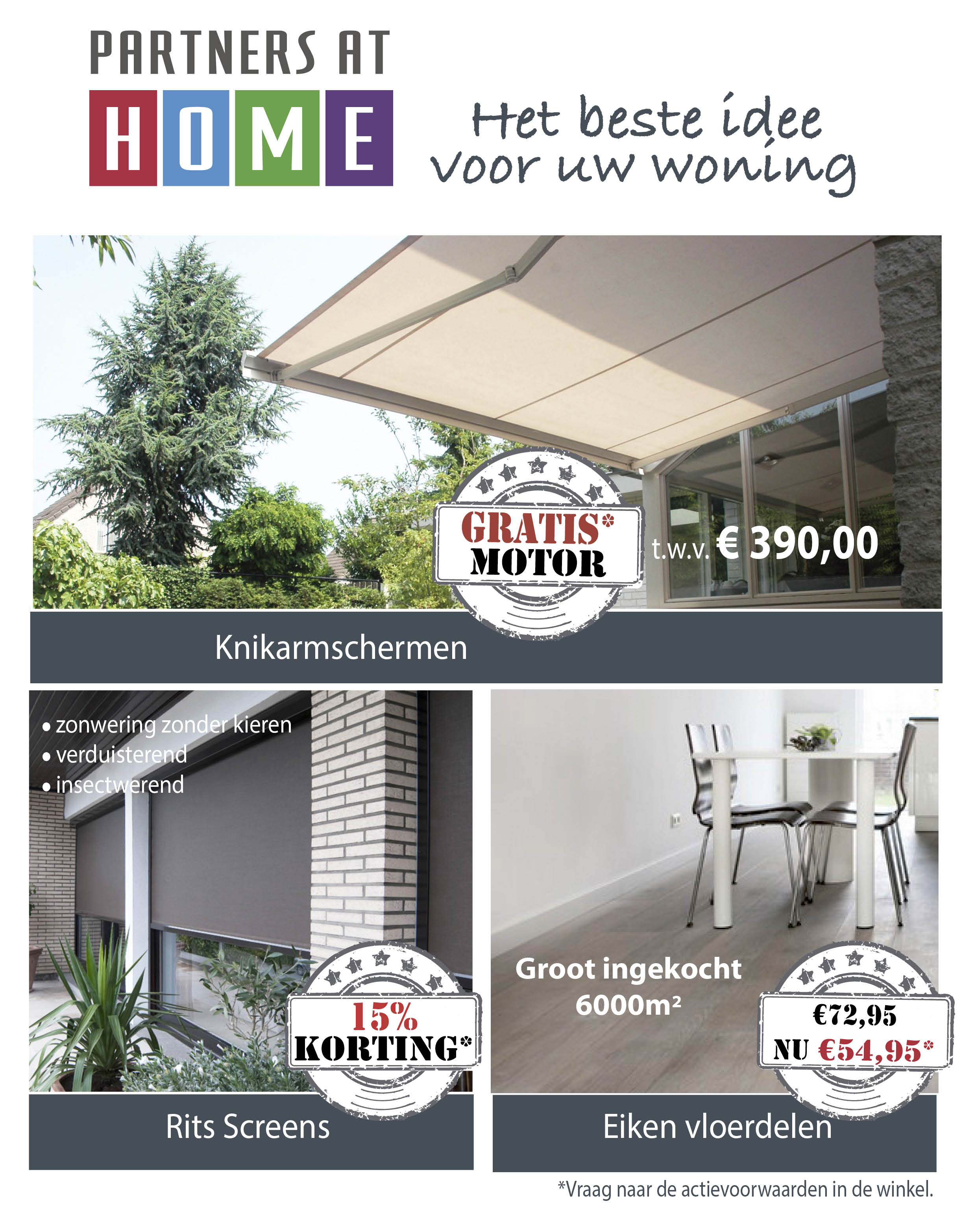 Volop lente-acties bij Partners at Home