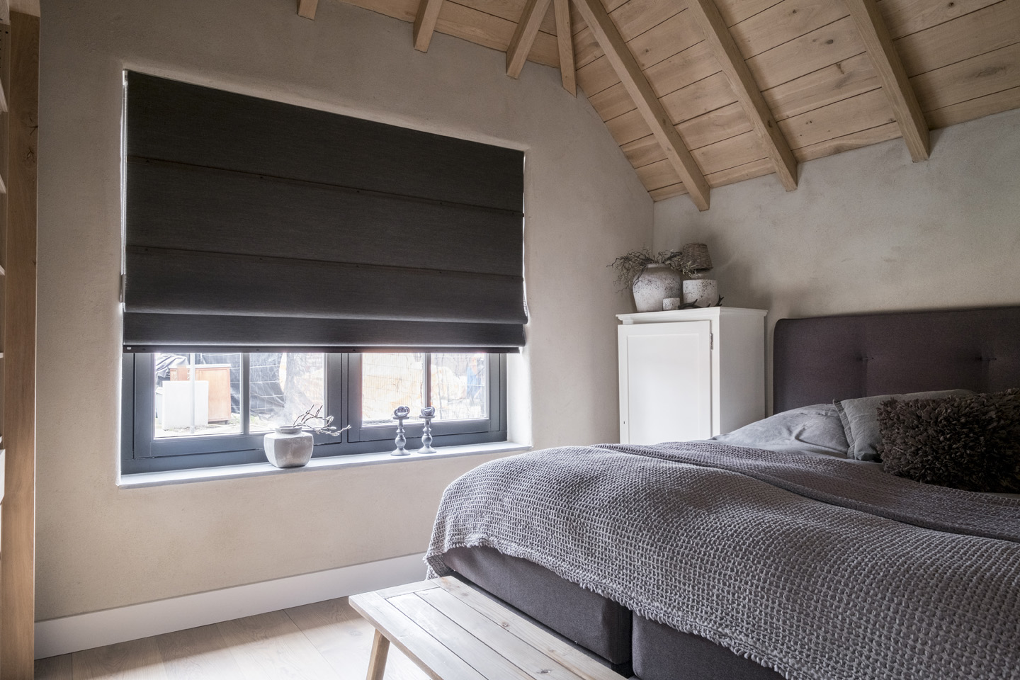 Sfeervol en praktisch; vouwgordijnen van Noord-West Interieurs